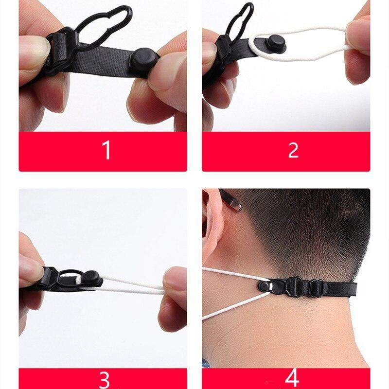 Mask Lanyard Adjustable - Bandeau d'extension réglable pour masque, crochet