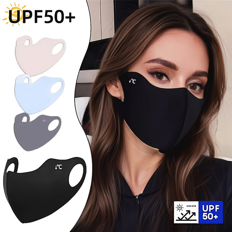 Sports Mask Breathable - Masque solaire rafraîchissant d'été en soie