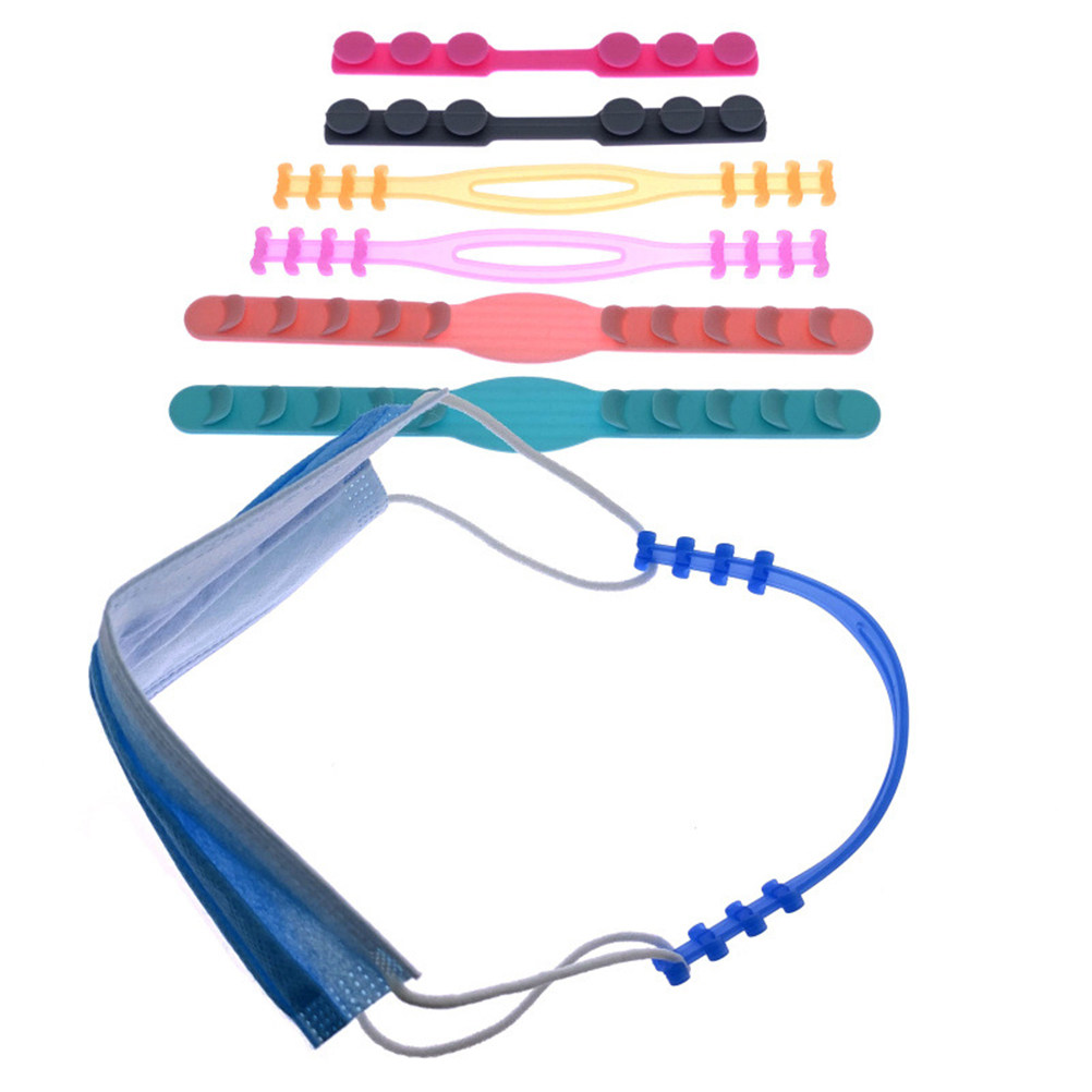 Silicone Mask Bracket - 6 pièces Crochets d'oreille anti-accroc en