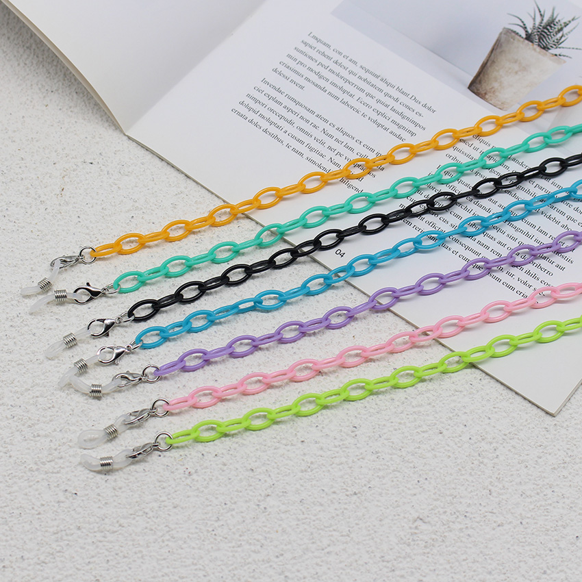 Mask Chain Holder - Lanière de Lunettes Colorée en Acrylique