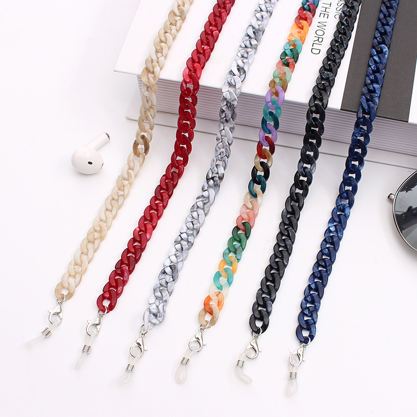 Mask Chain Holder - Chaîne de lunettes en acrylique, chaînes