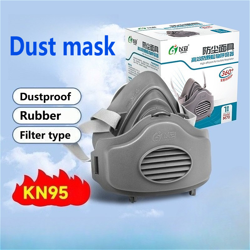 Respirator Half Face - Demi-visage masque anti-poussière respirateur anti-poussière travail