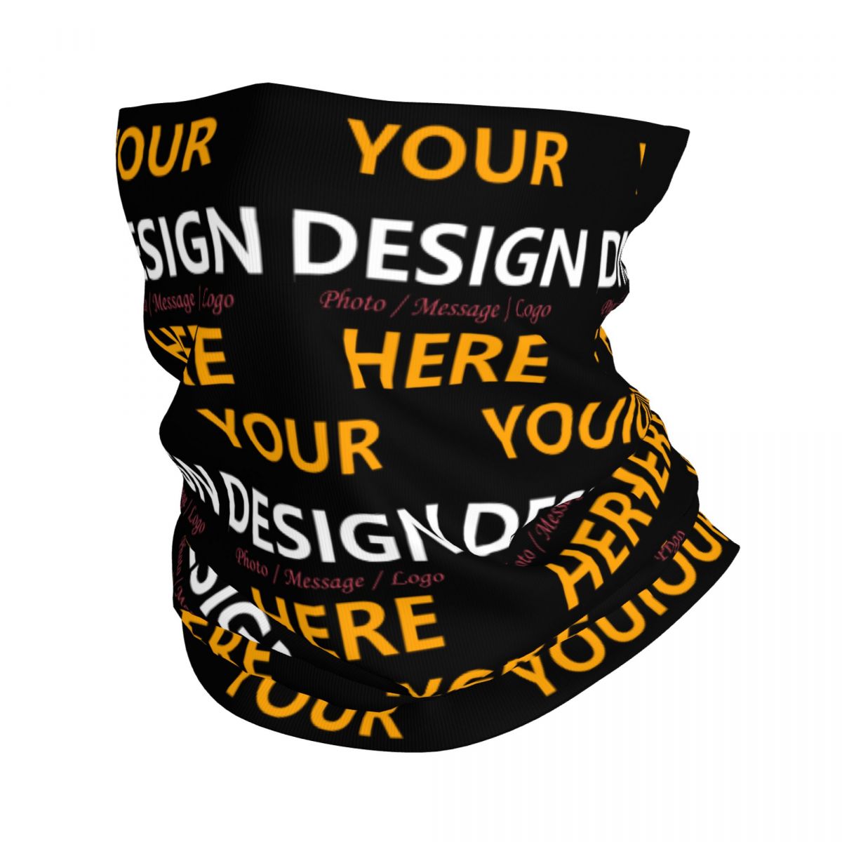 Neck Gaiter Face Cover - Personnalisez votre conception ici Bandana cache-cou