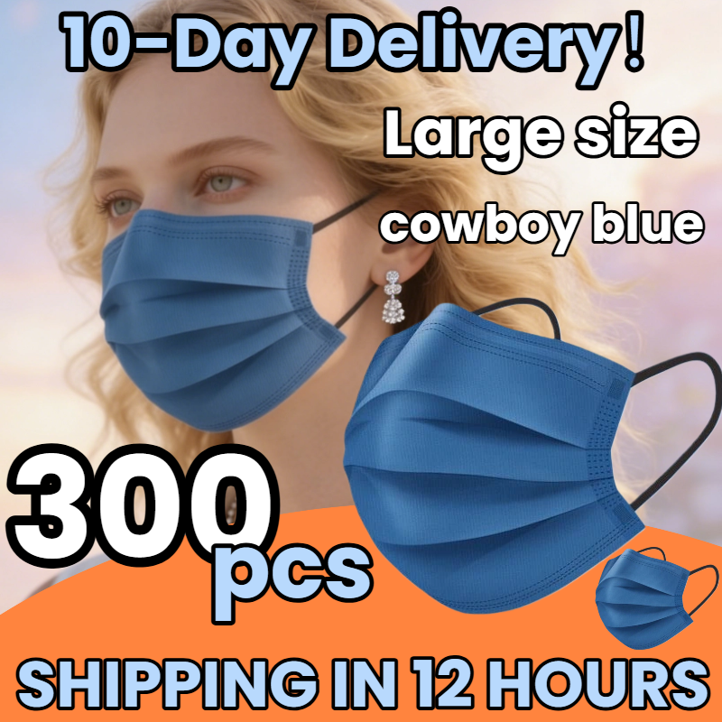 Disposable Mask Blue - Livraison rapide ! 300 masques jetables