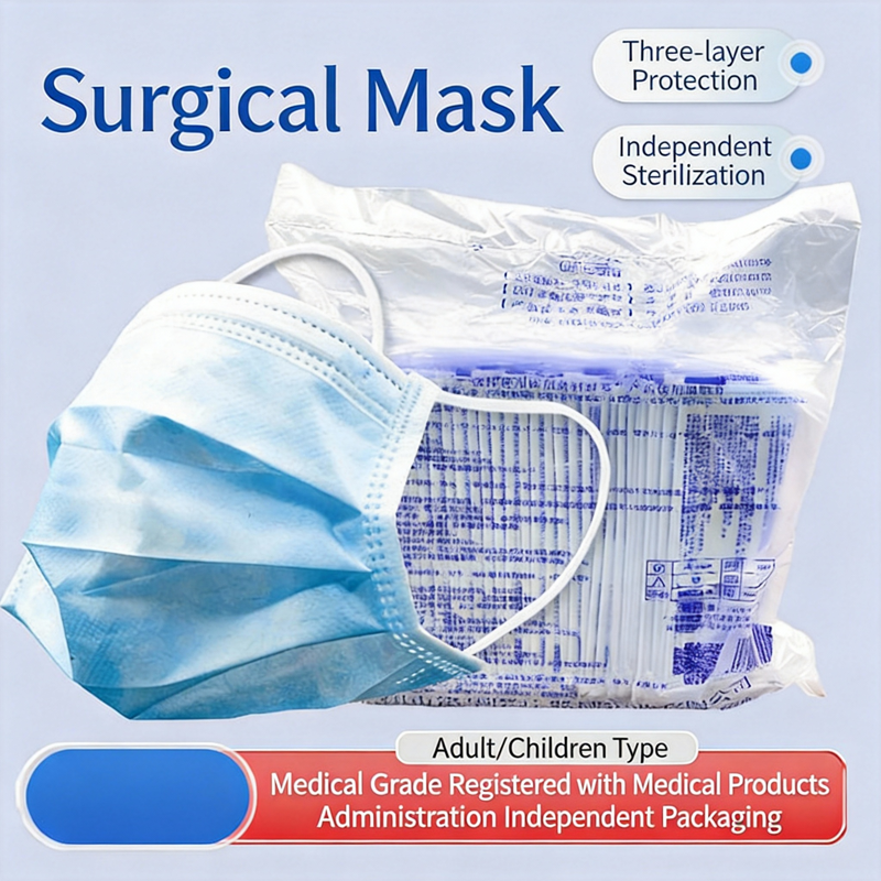 Disposable Surgical Mask - Masques chirurgicaux médicaux jetables à 3