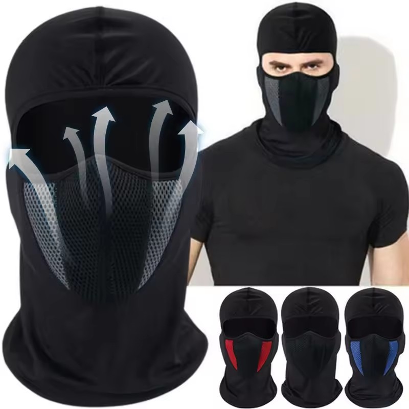 Sports Mask Breathable - Masque complet cyclisme coupe-vent couvre-chef moto