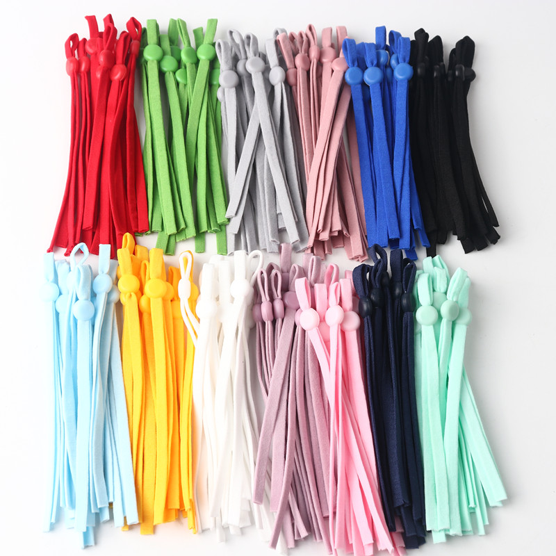Mask Lanyard Adjustable - Masque élastique réglable, 50 pièces, masque