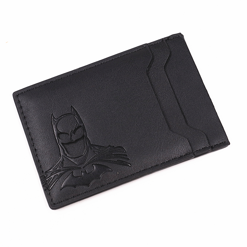 Face Mask Storage Box - Portefeuille d'identification chauve-souris pour hommes, étui