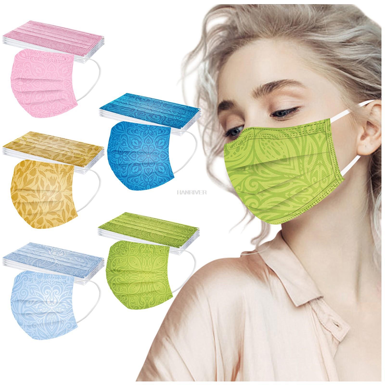 Disposable Surgical Mask - Masques anti-poussière jetables pour adultes, 50