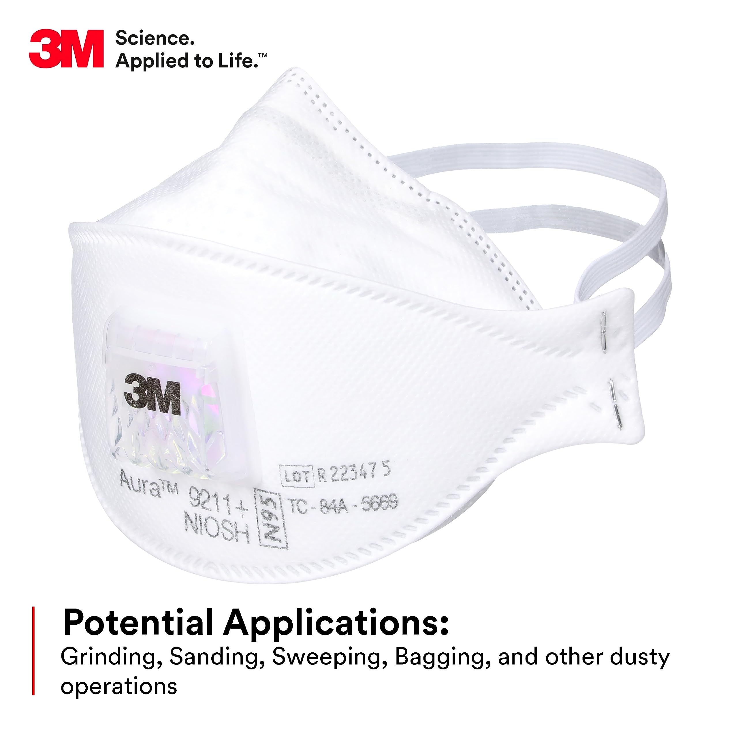Dust Mask Construction - 3M Aura 9211 + respirateur à