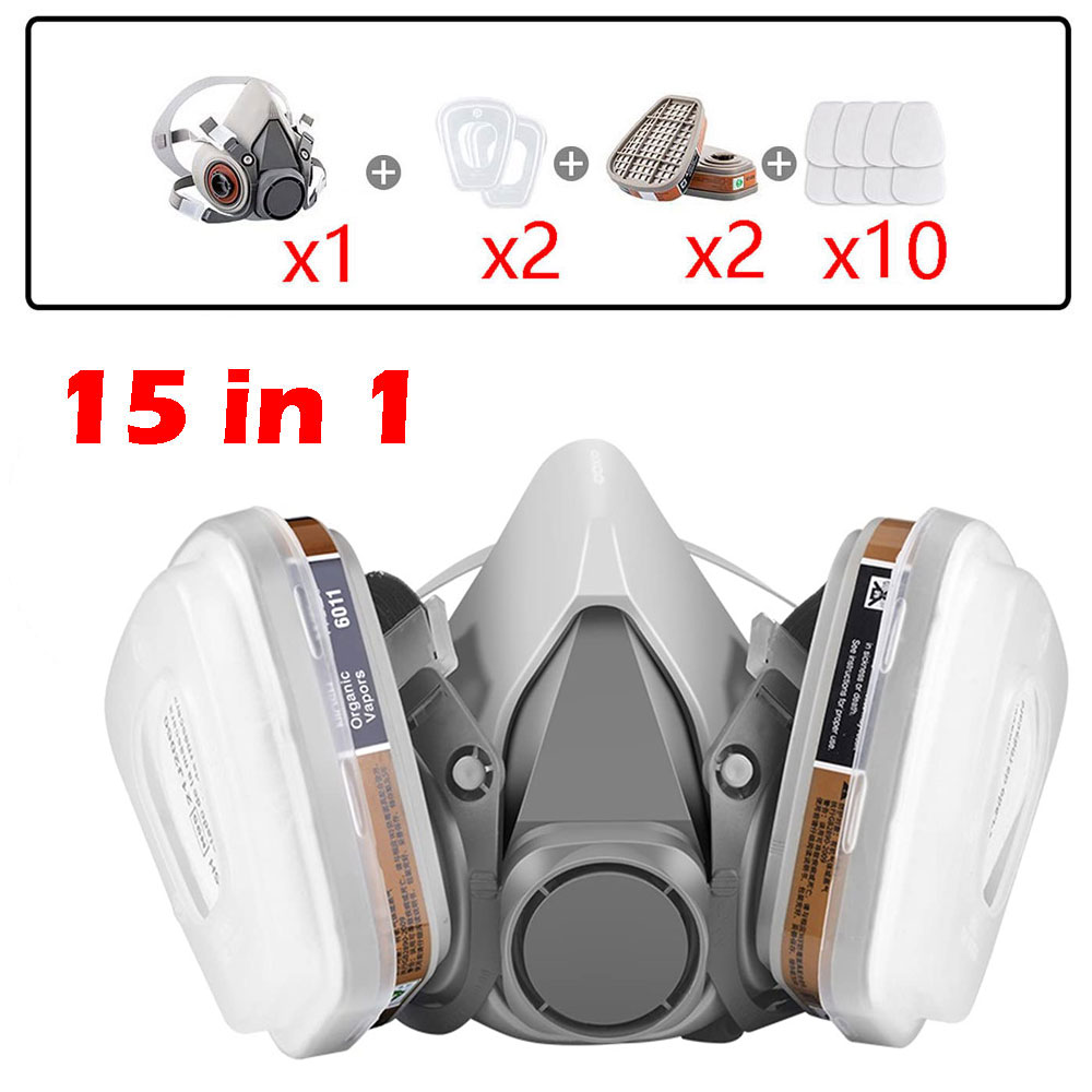 Face Mask Storage Box - Masque à gaz 6200 ensemble de