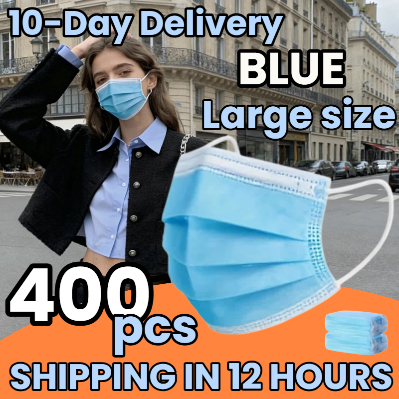 Disposable Mask Blue - Livraison en 10 jours ! 400