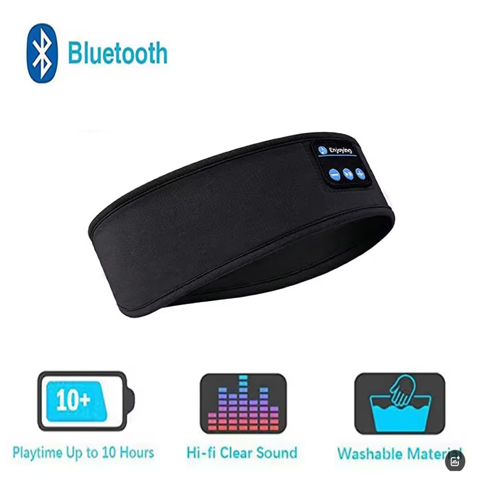 Mask Lanyard Adjustable - Sans fil Bluetooth bandeau de couchage
