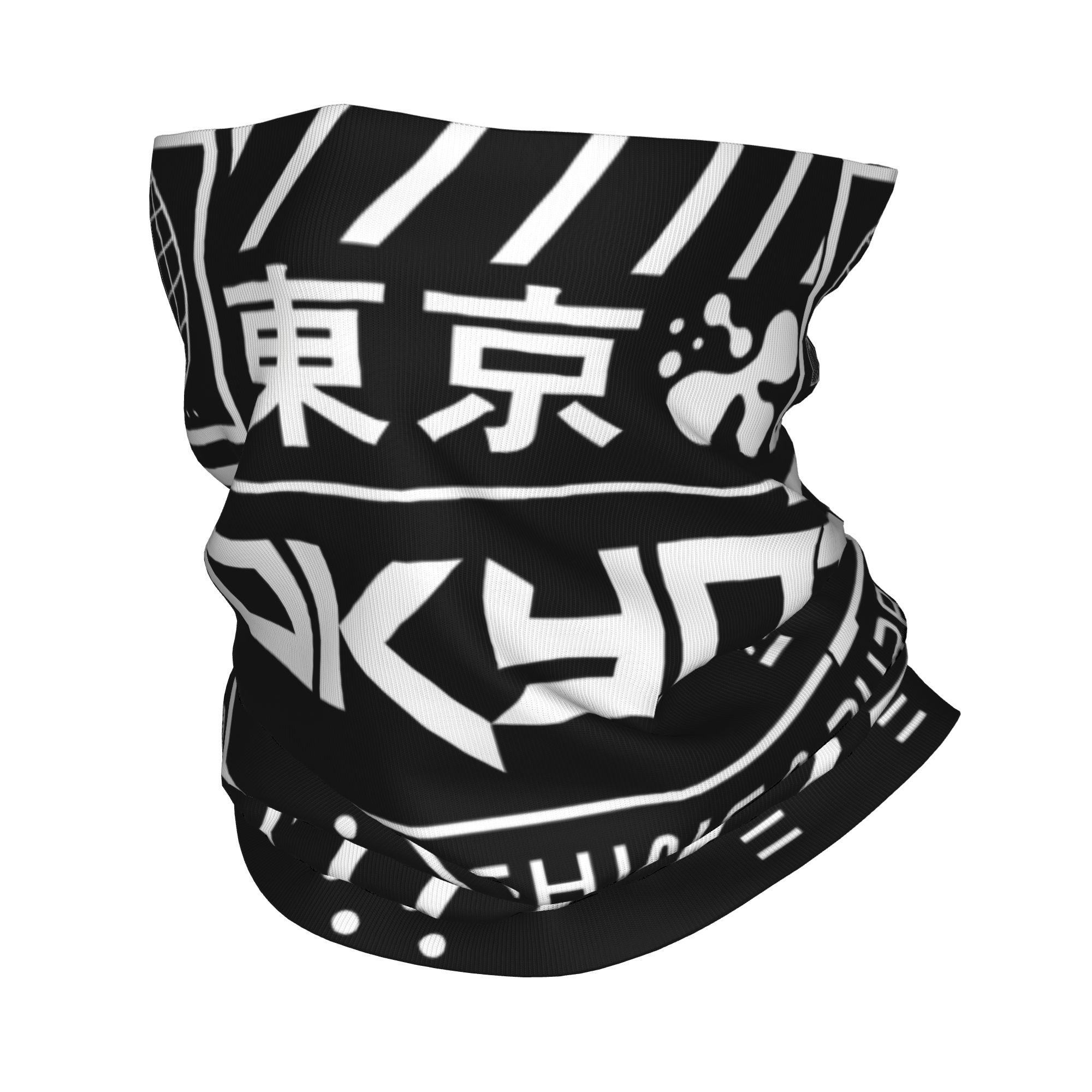 Neck Gaiter Face Cover - Techwear personnalisé Bandana cache-cou coupe-vent visage
