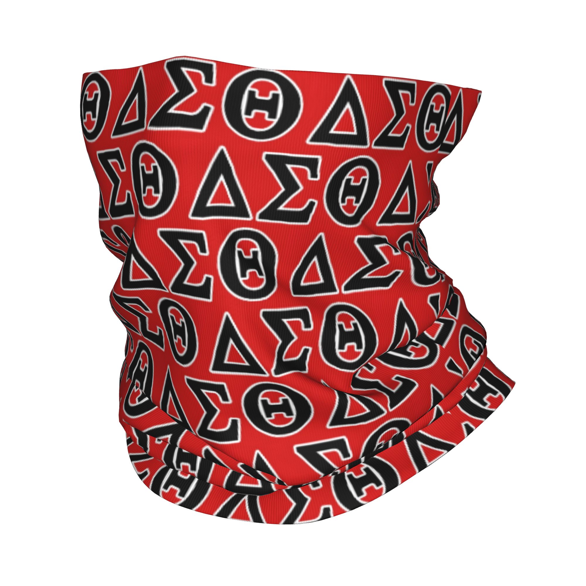 Neck Gaiter Face Cover - Personnalisé Delta'ES Sigma'ES Theta'ES sororité Bandana