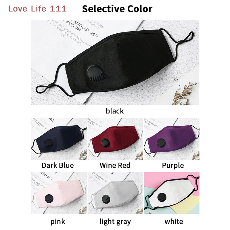 Anti Pollution Mask - Masques Anti-pollution PM2.5, lavables et réutilisables,