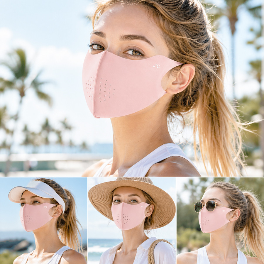 Masque solaire rafraîchissant  - Sports Mask Breathable avis et prix