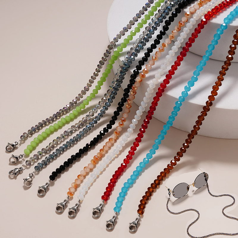 Chaîne de lunettes en cristal  - Mask Chain Holder avis et prix
