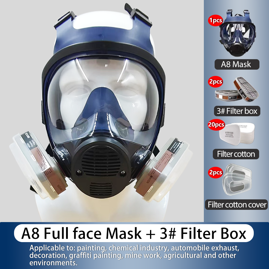 Masque à gaz A8 avec filtre, m - Dust Mask Construction avis et prix