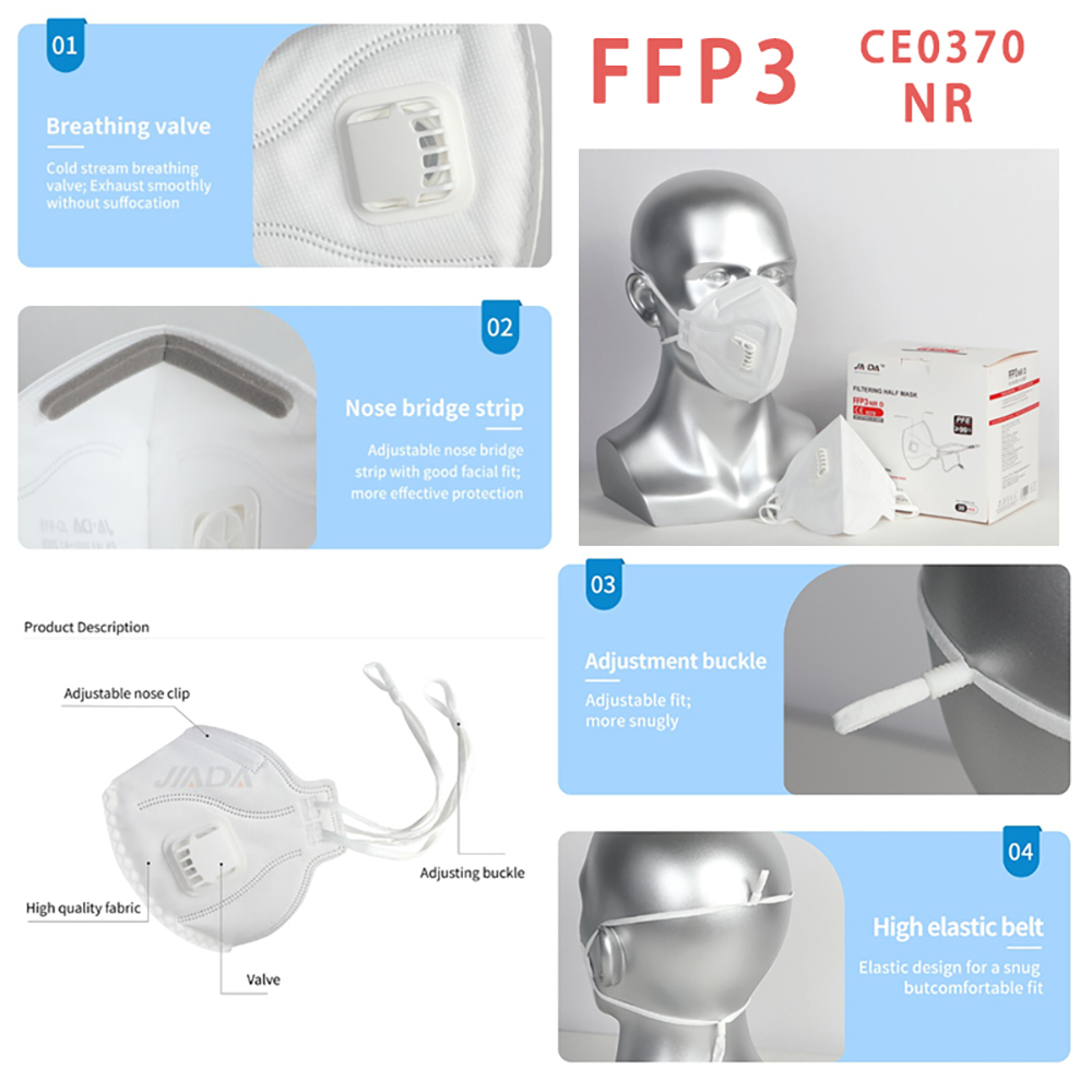 20 pièces/boîte Masque pliable - Anti Pollution Mask avis et prix