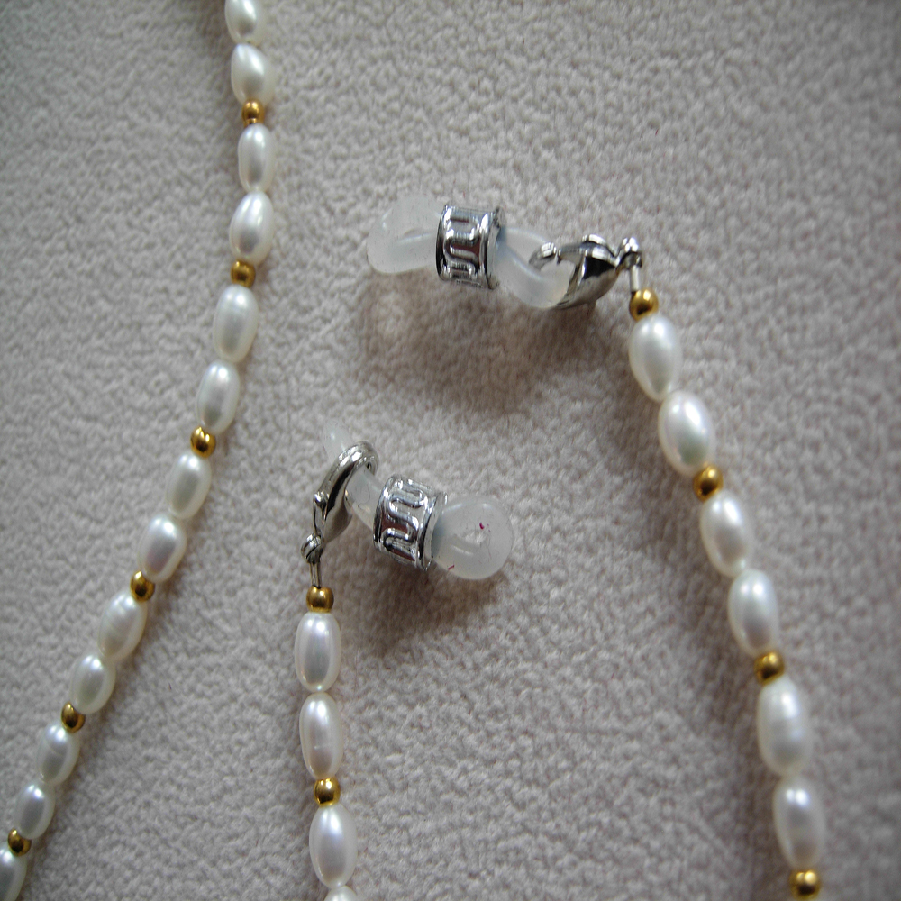 Collier de perles naturelles p - Mask Chain Holder avis et prix