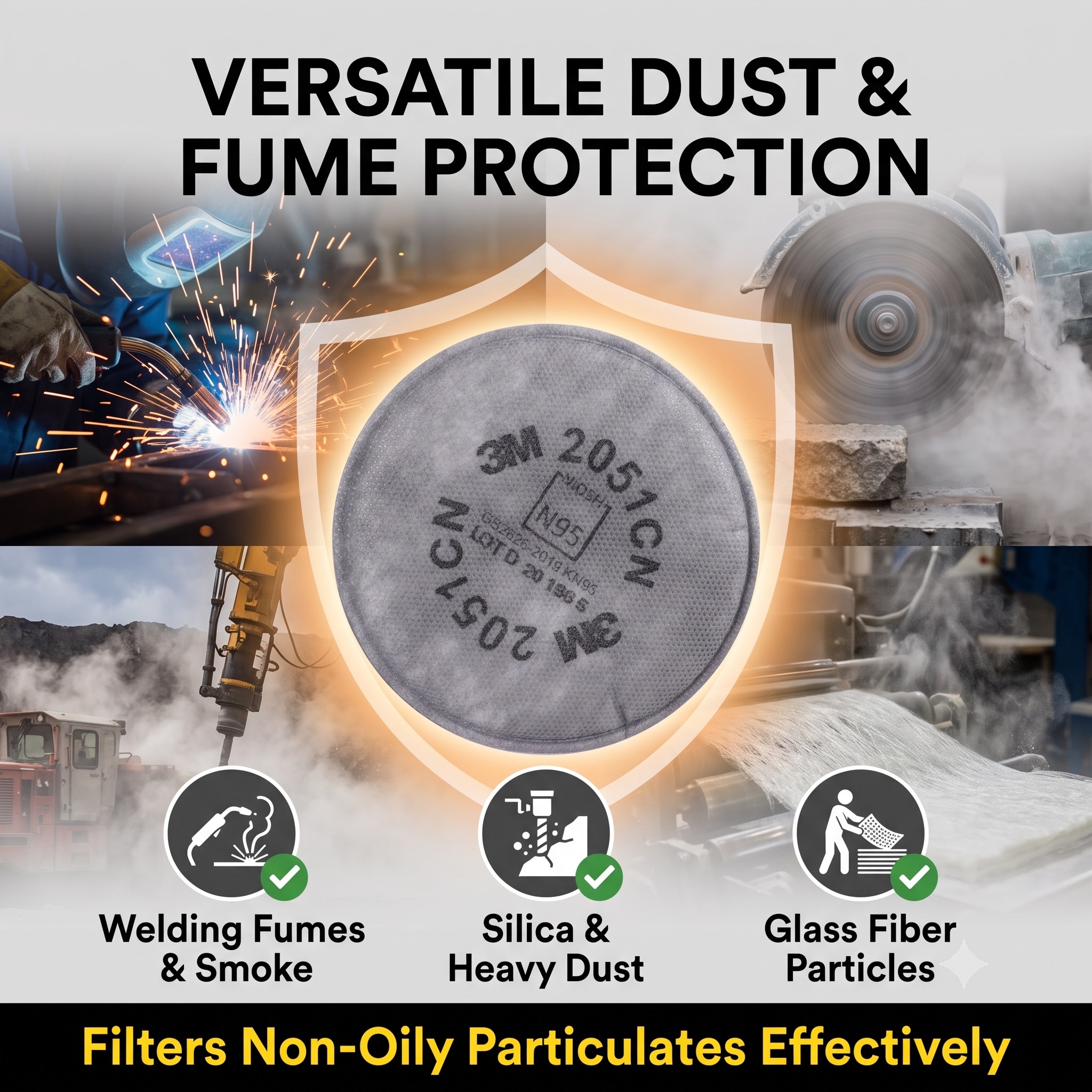 Filtre à particules N95 3M 205 - Filter Replacement N95 avis et prix