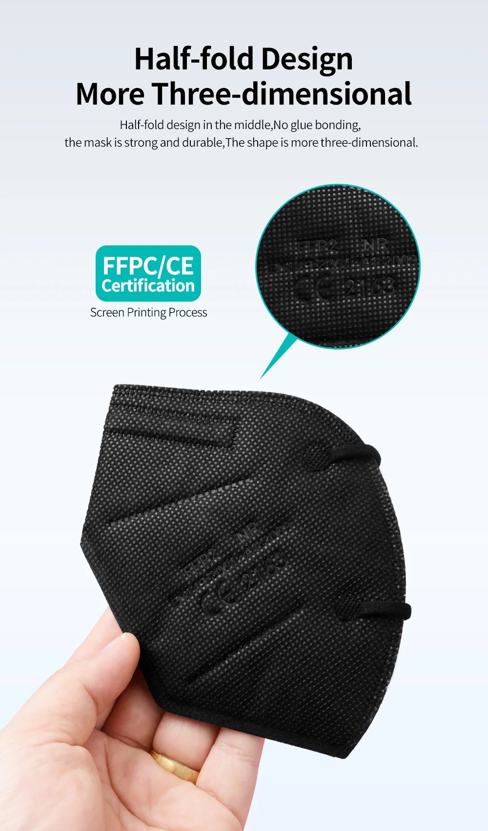 Masques FFP2 5 couches approuv - Disposable Mask Blue avis et prix