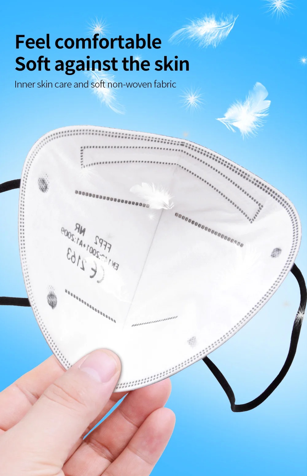 Masques FFP2 5 couches approuv - Disposable Mask Blue avis et prix