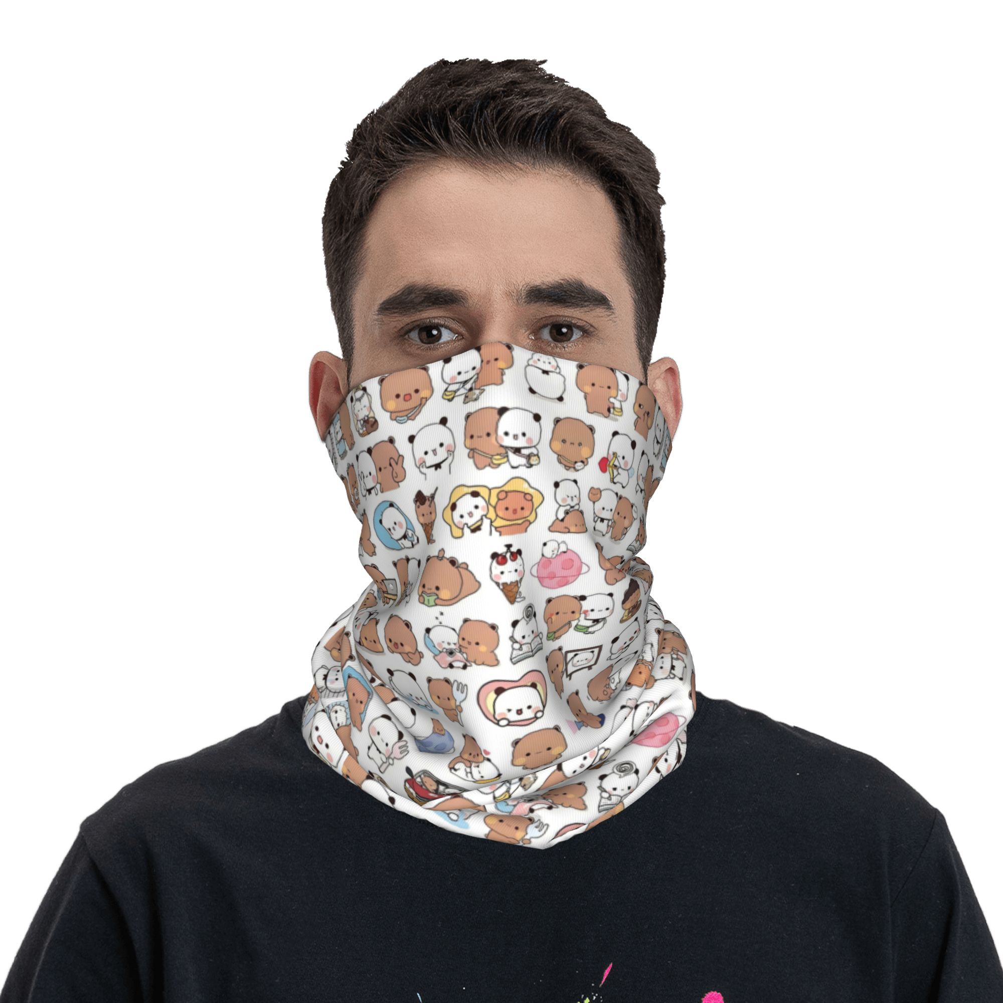 Personnalisé ours dessin animé - Neck Gaiter Face Cover avis et prix