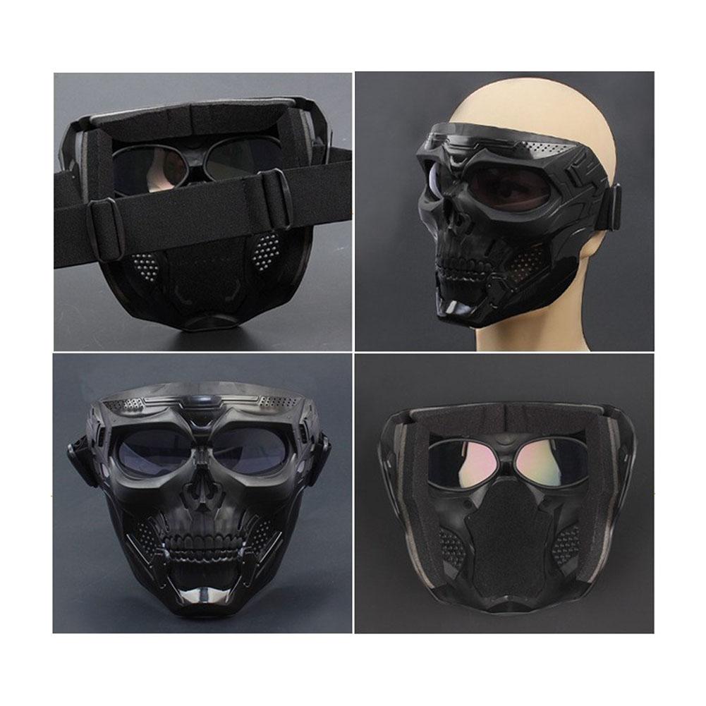 Masque d'équitation de moto tê - Mask Lanyard Adjustable avis et prix