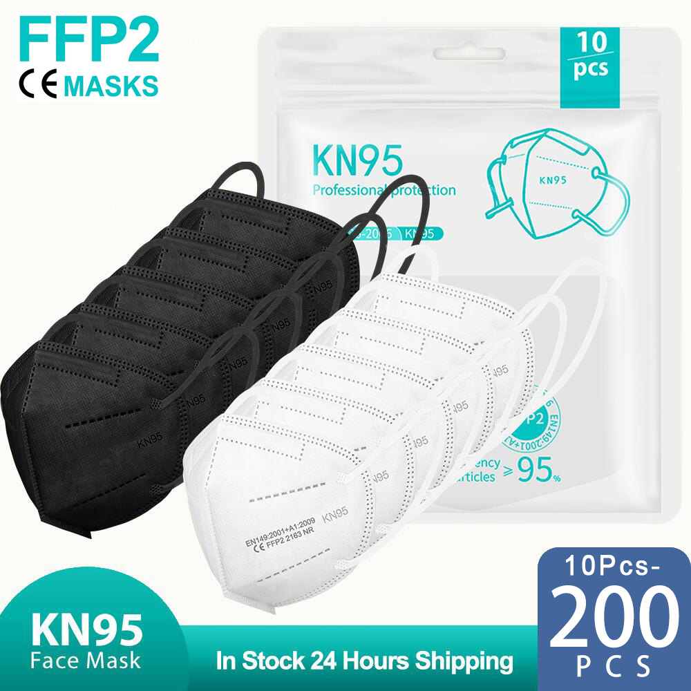 10-200 pièces mascarillas fpp2 - Disposable Surgical Mask avis et prix