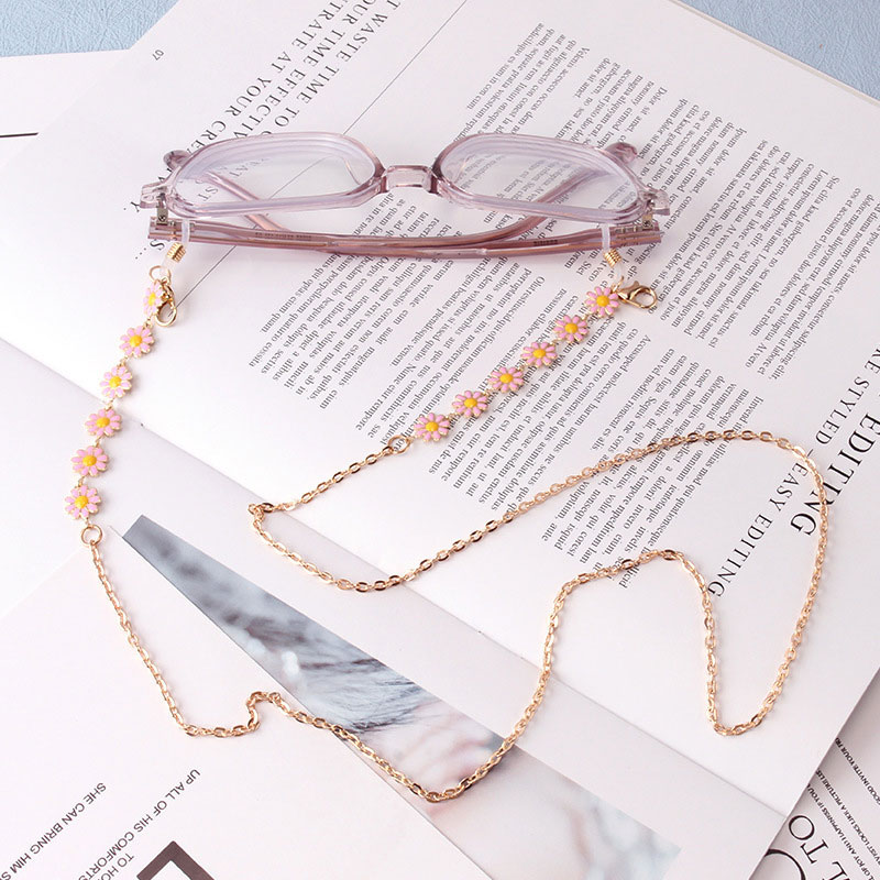 Chaînes de lunettes à fleurs é - Mask Chain Holder avis et prix