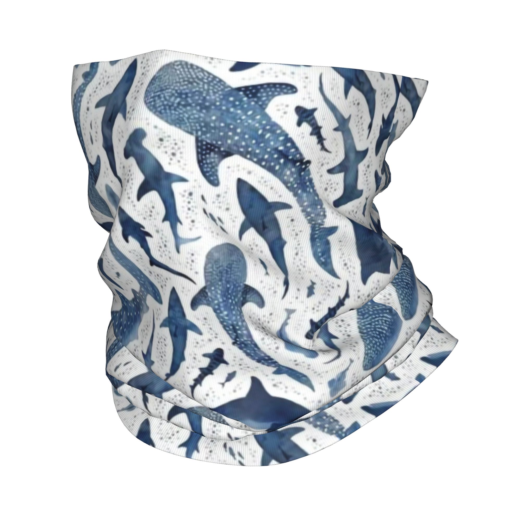 Personnalisé bleu aquarelle re - Neck Gaiter Face Cover avis et prix