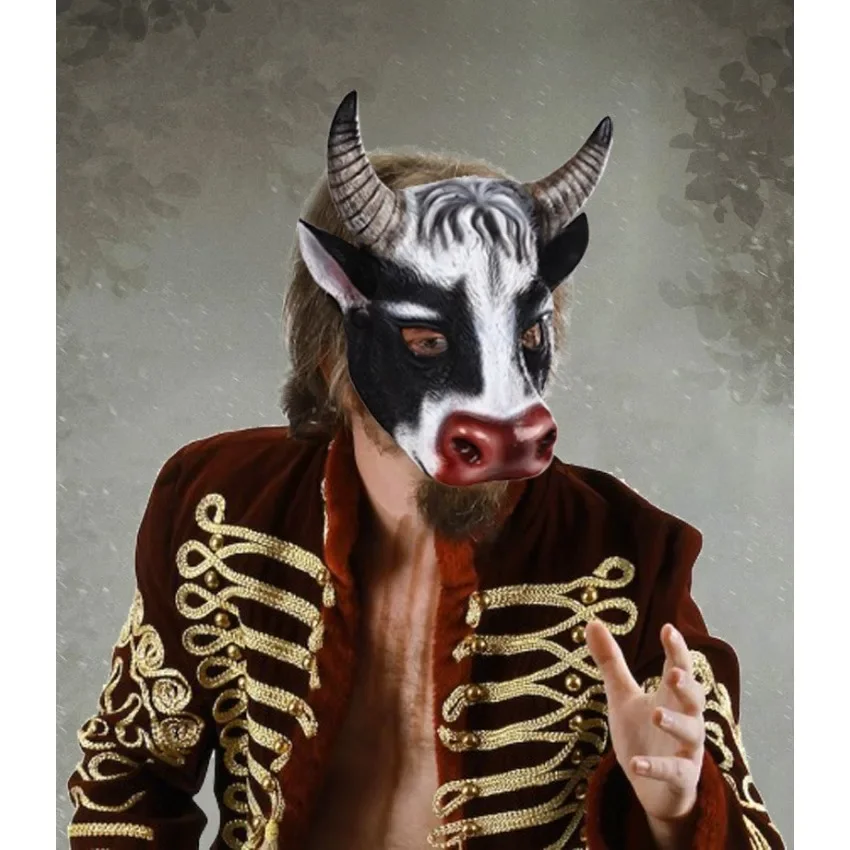 Masque tête de vache réaliste  - Respirator Half Face avis et prix