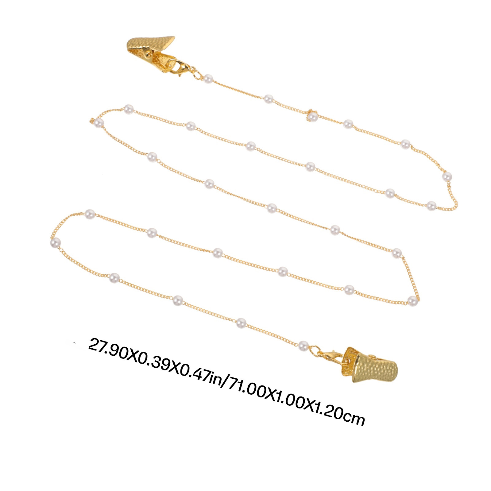Chaîne à lunettes en métal rés - Mask Chain Holder avis et prix