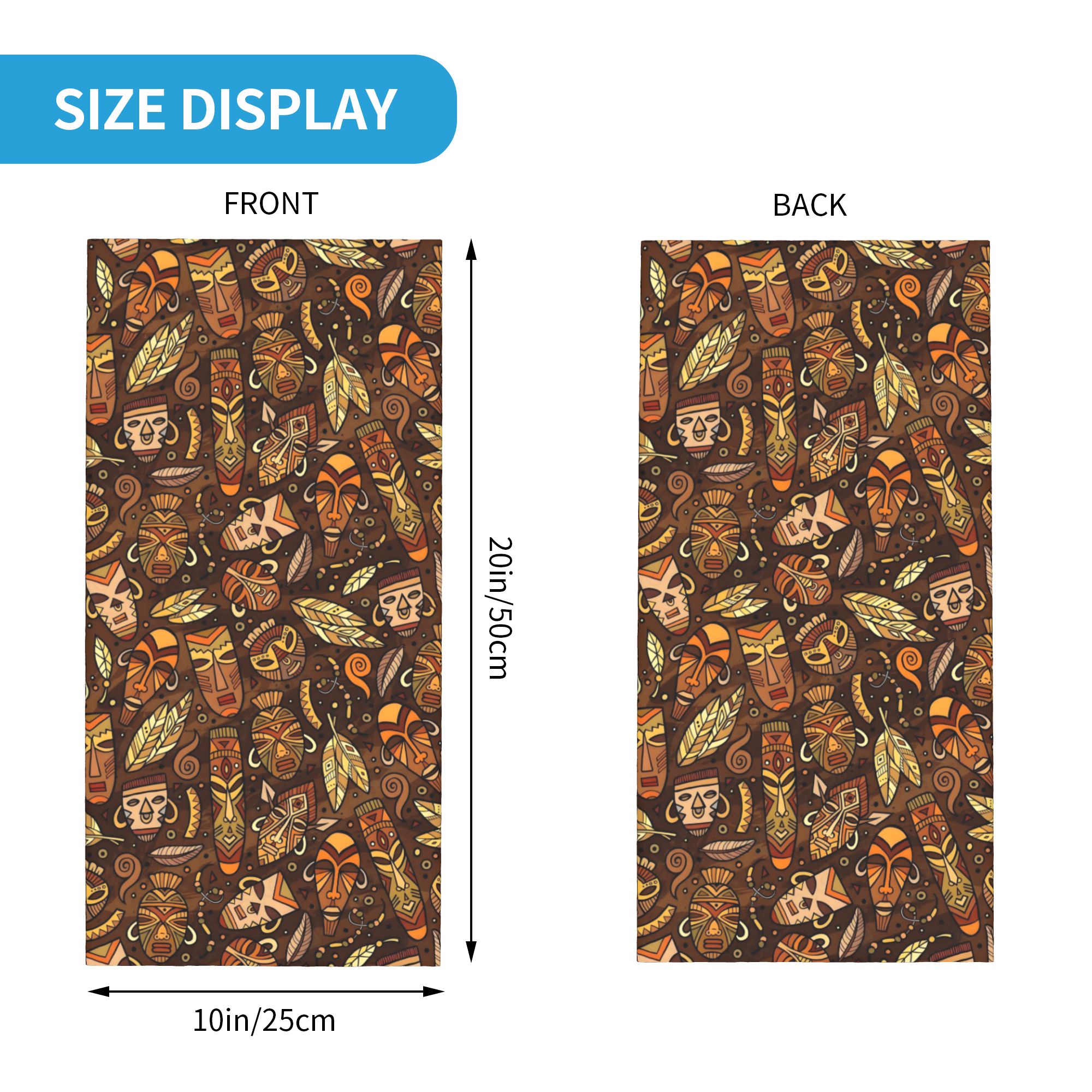 Cache-cou Bandana à Motif Masq - Neck Gaiter Face Cover avis et prix