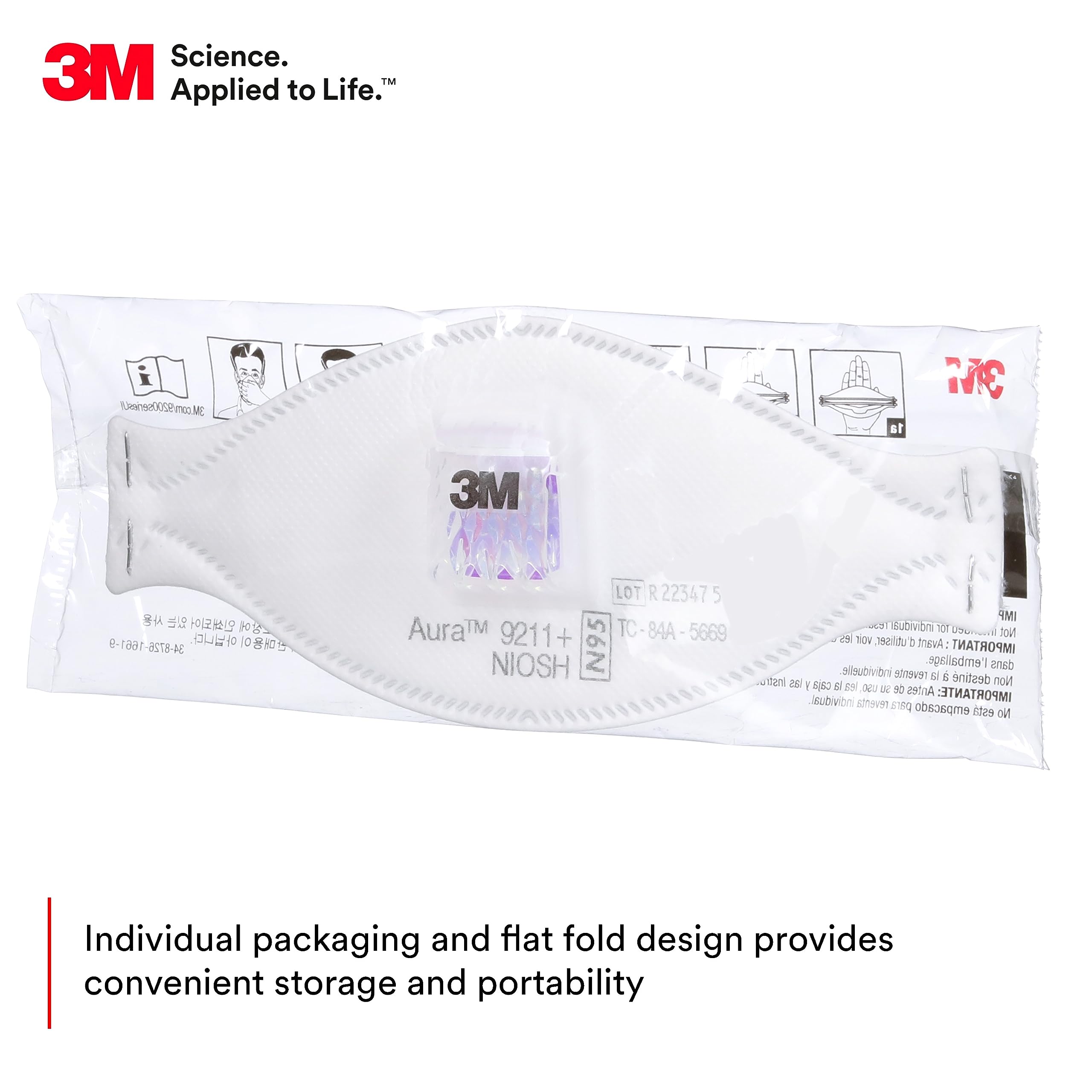 3M Aura 9211 + respirateur à p - Dust Mask Construction avis et prix