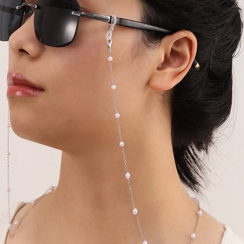 Chaîne de perles de cristal po - Mask Chain Holder avis et prix
