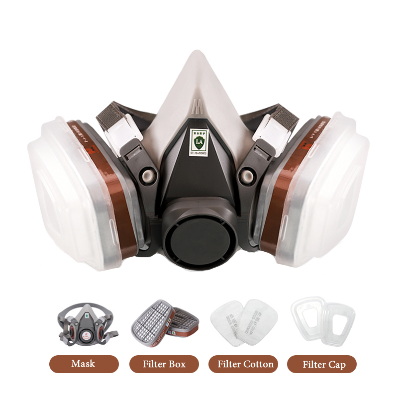 Demi-visage 6200 masque à gaz  - Face Mask Storage Box avis et prix
