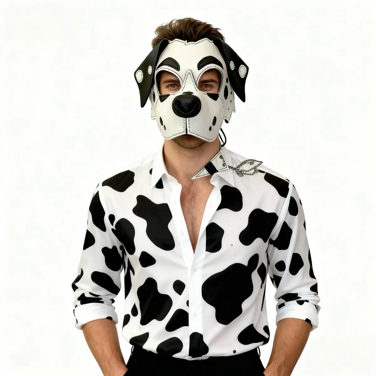 Masque de chien Dalmatien en c - Respirator Half Face avis et prix