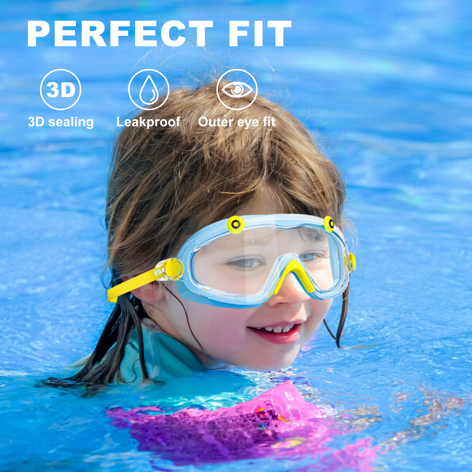 Lunettes de natation pour enfa - Silicone Mask Bracket avis et prix