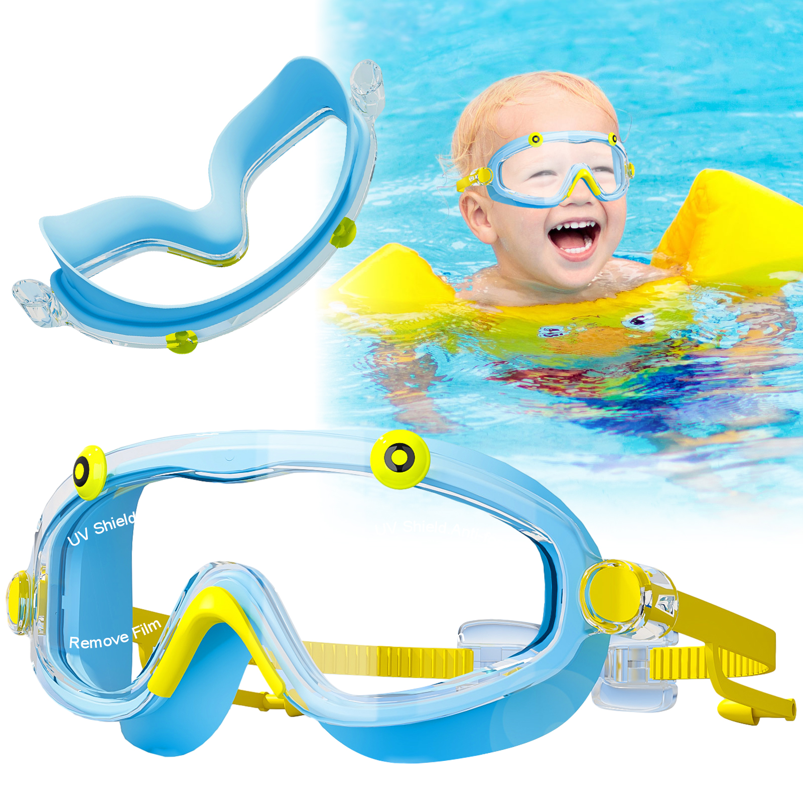 Lunettes de natation pour enfa - Silicone Mask Bracket avis et prix
