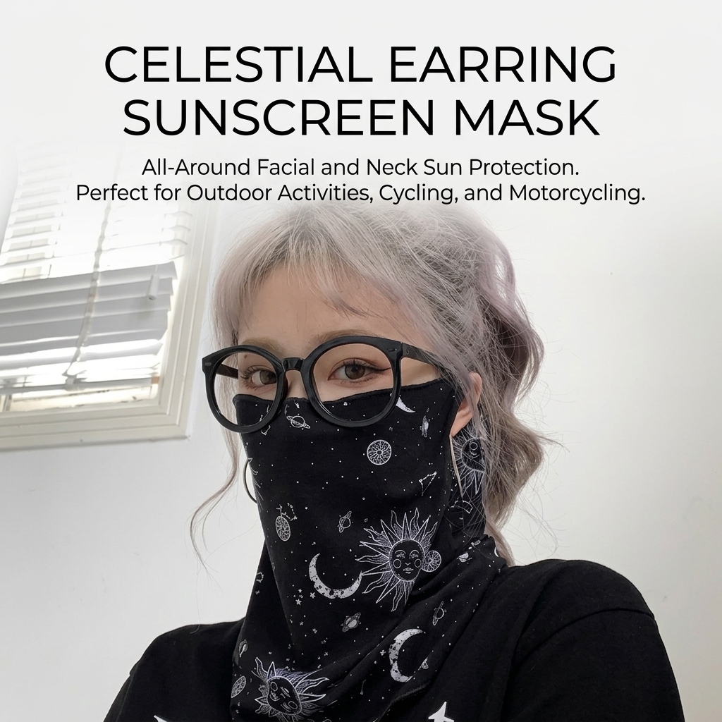 Masque solaire UPF50+ pour le  - Sports Mask Breathable avis et prix