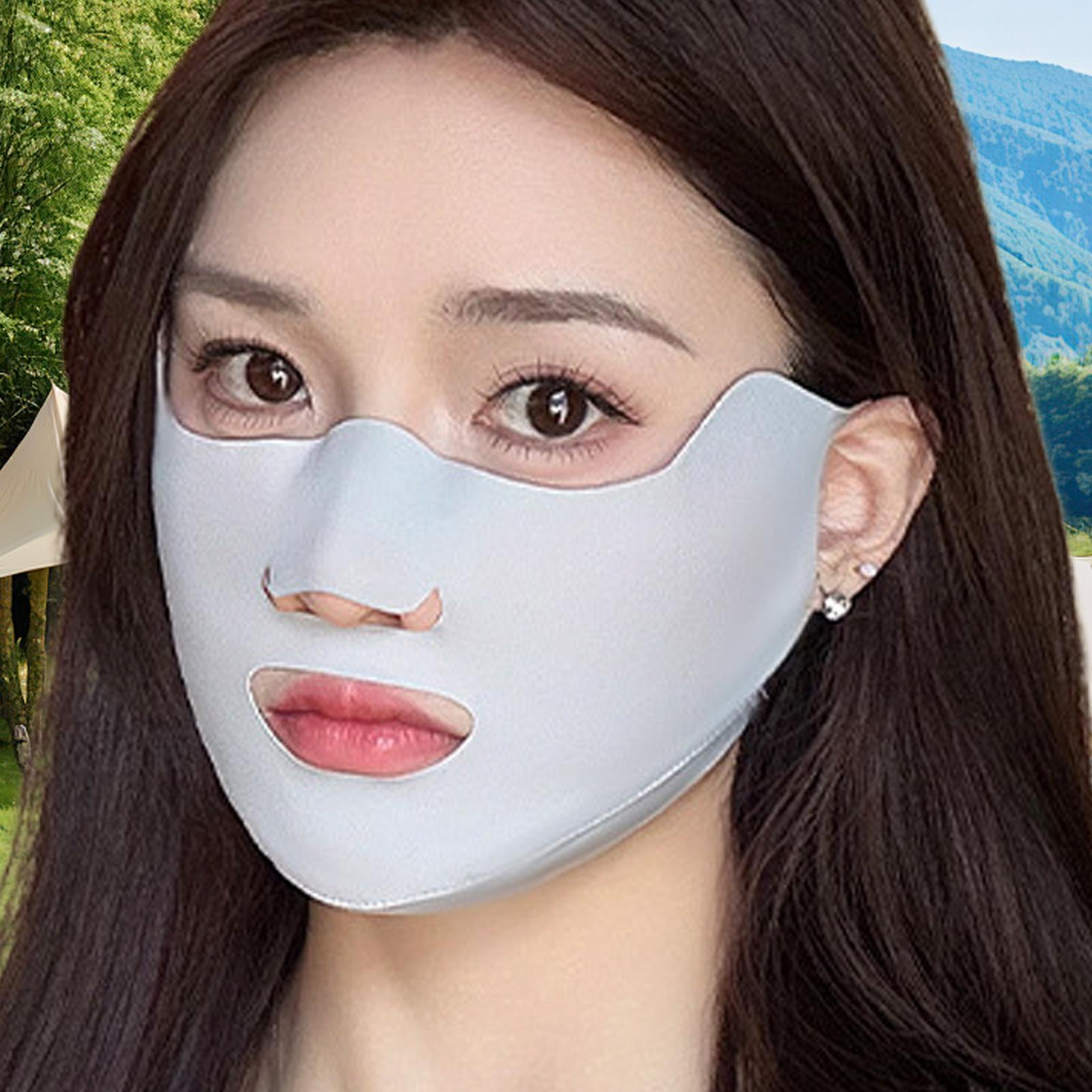 Masque facial anti-UV respiran - Cloth Face Mask Washable avis et prix