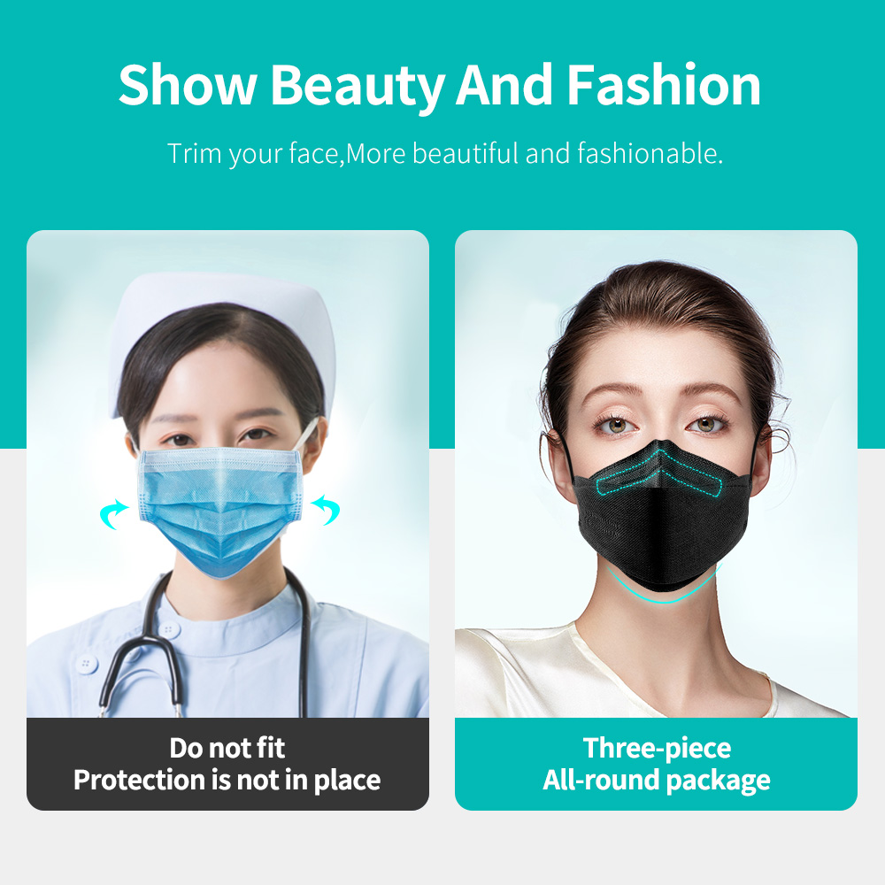 Masques faciaux FFP2, 10 à 100 - Disposable Surgical Mask avis et prix