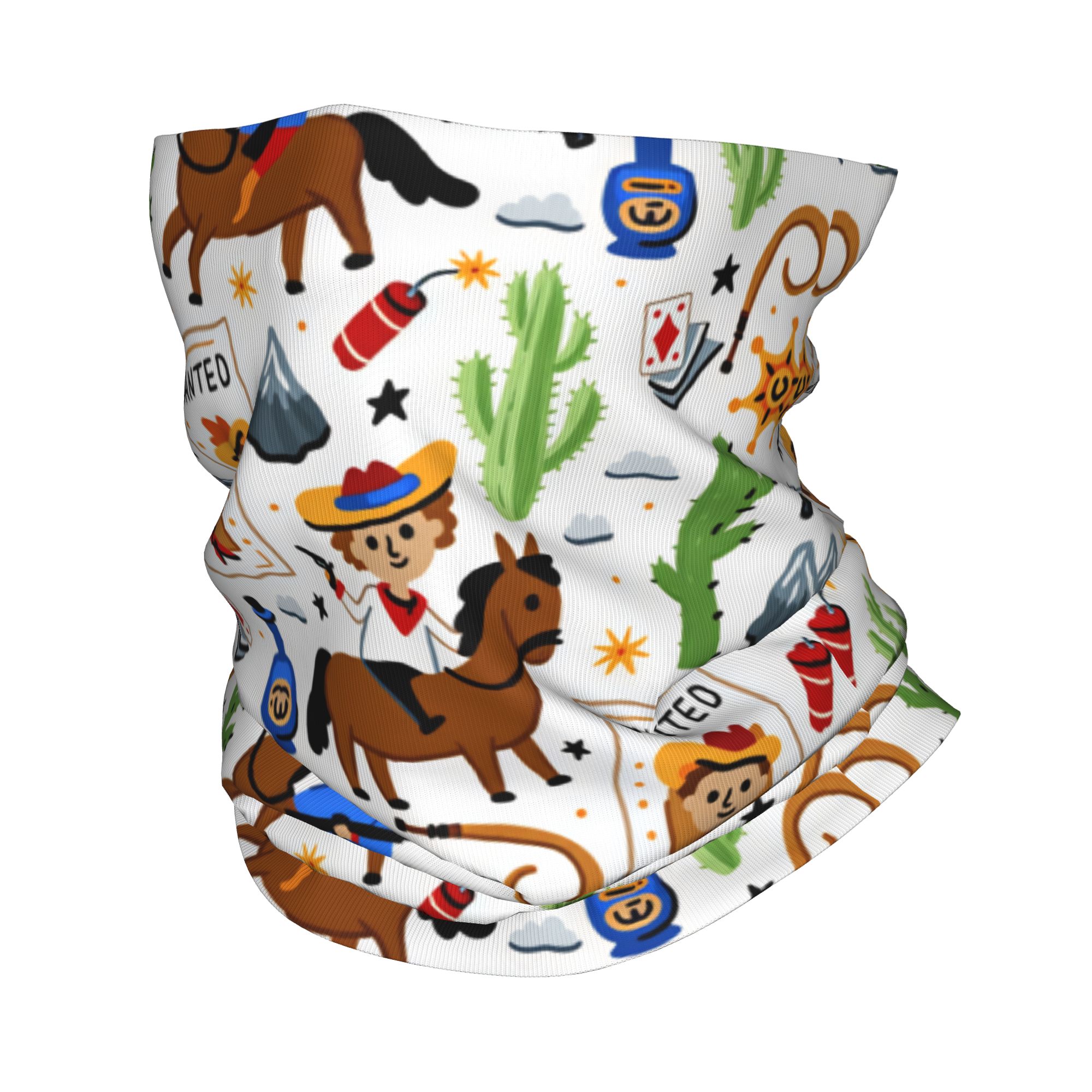 Cagoule de cowboy western pour - Kids Face Mask avis et prix