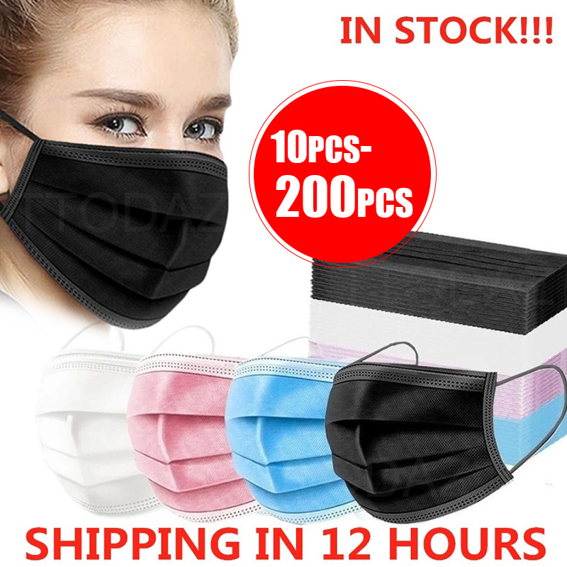 10/50/100/200 pièces masque je - Disposable Mask Blue avis et prix