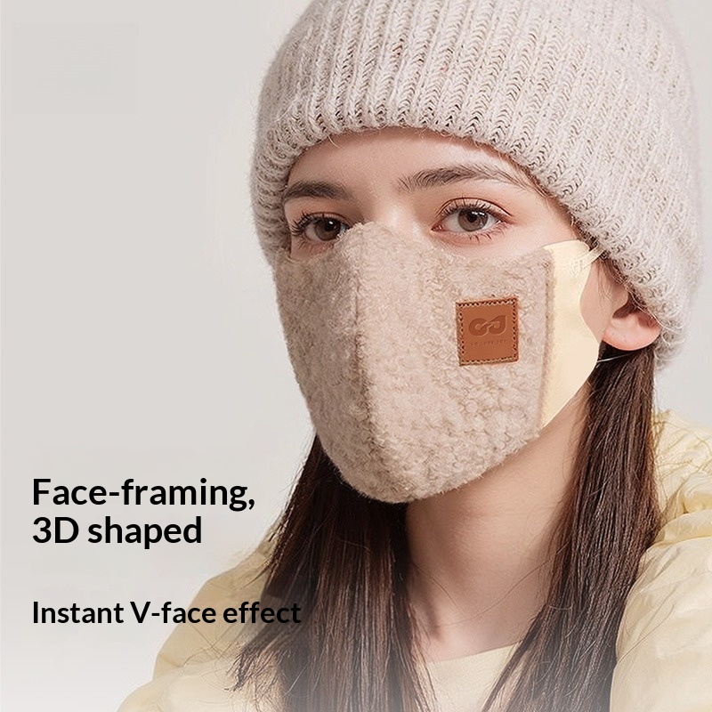 Masque chaud en velours d'hive - Cloth Face Mask Washable avis et prix