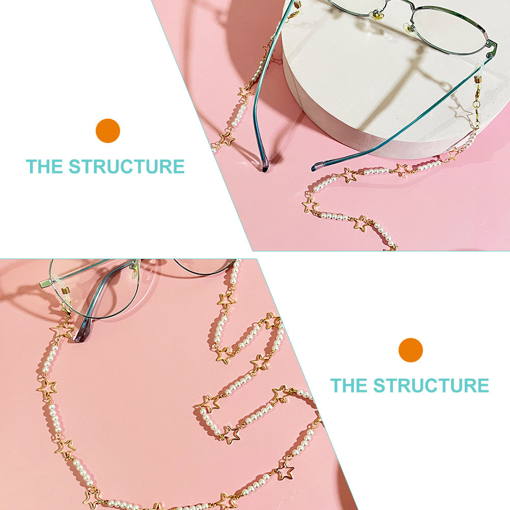 Chaîne de lunettes élégante av - Mask Chain Holder avis et prix