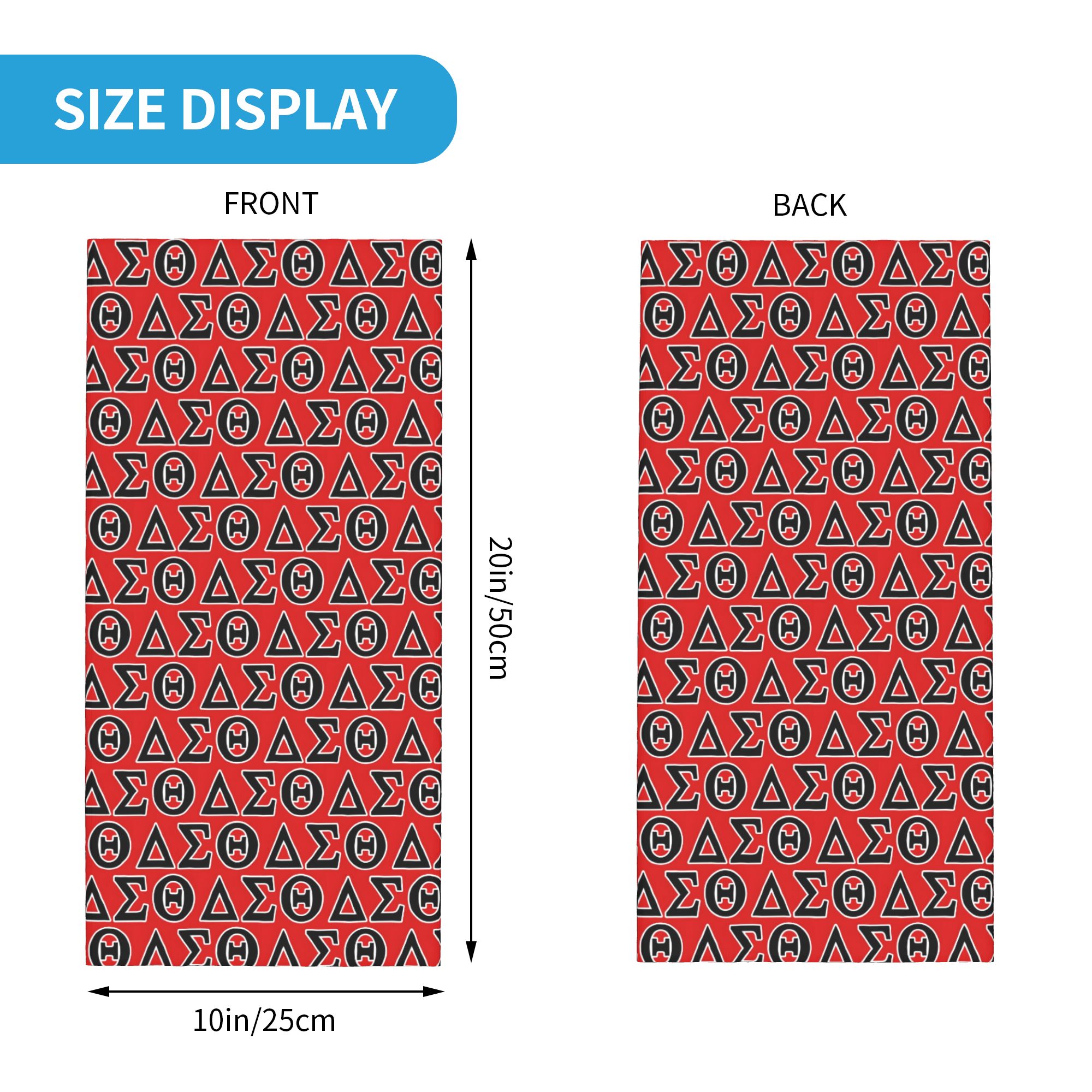 Personnalisé Delta'ES Sigma'ES - Neck Gaiter Face Cover avis et prix